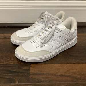 Adidas Courtblock White Sneakers 4.5 GS